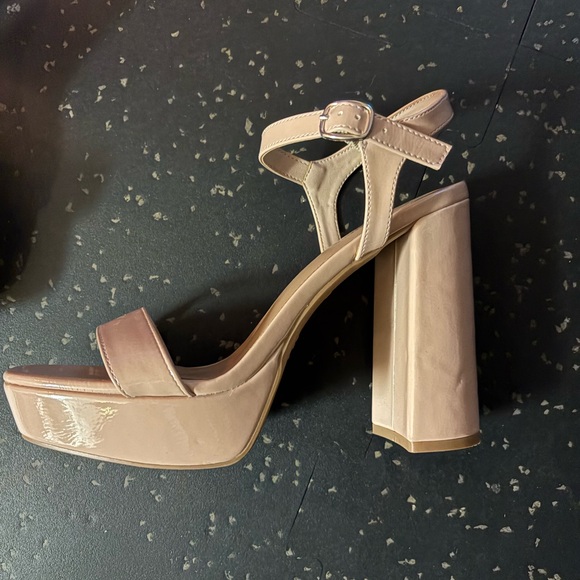 Call It Spring Tan Platform Sandals - Picture 2 of 5
